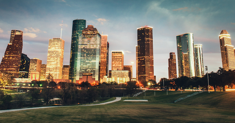Houston-area neighborhood photograph; illustrative collection image, not a verified car collector listing
